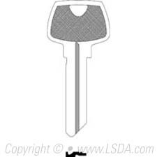 LSDA Key Look-Alike 6-Pin LA