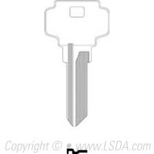 LSDA Key Brass D1054K Dexter