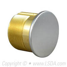 LSDA Dummy Mortise Cylinder 1" Satin Chrome