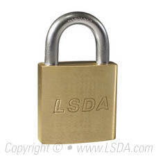 LSDA Padlock Rekeyable Non Key Retaining Y1 Keyway