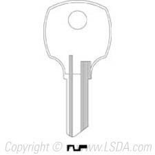 LSDA Key Brass 1069N National