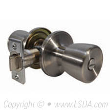 LSDA G3 Privacy Knob Tulip Tubular Stainless Steel