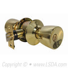 LSDA G3 Entry Standard Knob KW1 Bright Brass