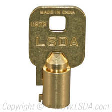 LSDA Key Brass Tubular