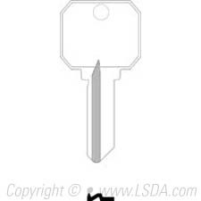 LSDA Key Neuterbow SC1 5-Pin