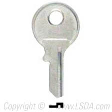 LSDA Key f/ BP200 Padlock
