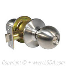 LSDA G2 Privacy Knob Ball 2-3/8" Stainless Steel