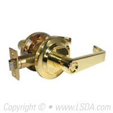 LSDA G2 Privacy Lever 2-3/4" Bright Brass