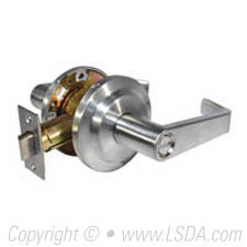 LSDA G2 Privacy Lever 2-3/4" Satin Chrome