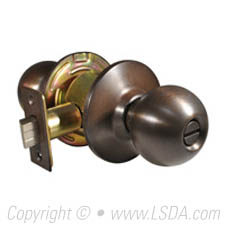 LSDA G2 Privacy Knob Ball 2-3/8" Dark Bronze