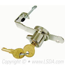 LSDA Showcase Lock Single Bitted - KALS300
