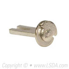 LSDA Tailpiece f/ 2" Door f/ Double Cylinder Deadbolt