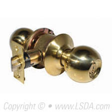 LSDA G3 Entry Ball Knob KW1 Millennium Brass