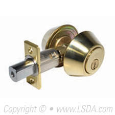 LSDA G3 20 Series Deadbolt Double Cyl. KW1 Millennium Brass