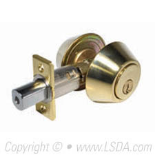 LSDA G3 20 Series Deadbolt Double Cyl. SC1 Millennium Brass