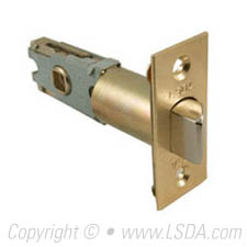 LSDA G3 Adjustable Springlatch for 00 Series Knob Bright Brass