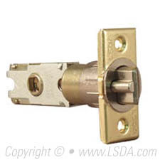 LSDA G3 Deadlatch f/ 03 Series Bright Brass