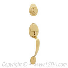 LSDA Dummy Handleset Early American Millennium Brass