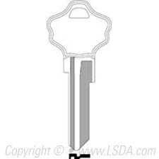 LSDA Key Brass A1176ST Kwikset Titan