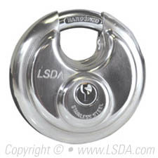 LSDA Padlock Discus 2-3/4"Body Stainless - KA2396