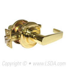 LSDA G1 Passage Lever Bright Brass