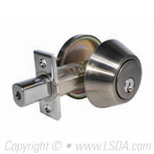 LSDA G3 20 Series Deadbolt Single Cyl. KW1 Antique Nickel