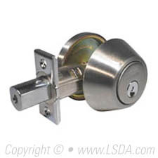 LSDA G3 20 Series Deadbolt Single Cyl. WR5 Satin Nickel