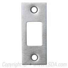 LSDA Strike Plate f/ 220 Series Deadbolt 1-1/8" x 2-3/4"