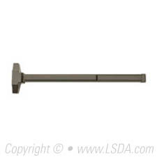 LSDA Rim Exit Device 36" Dark Bronze f/ PD921 Series