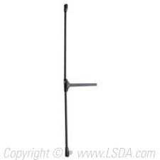 LSDA Surface Vertical Rod Exit Device 36" Dark Bronze f/ PD921 Series