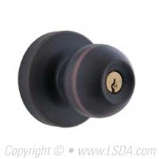 LSDA PD920 Key In Knob Trim Storeroom Dark Bronze