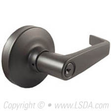 LSDA PD920 Key In Lever Trim Storeroom Dark Bronze