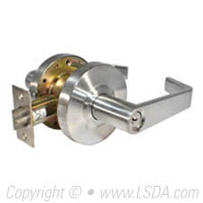 LSDA G2 Entry Lexington Lever Clutch 2-3/4 UL Satin Chrome