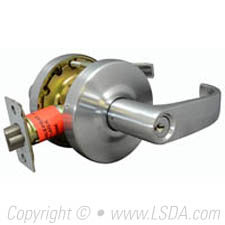 LSDA G2 Entry Sonoma Lever 2-3/4 UL Satin Chrome