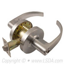 LSDA G2 Storeroom Sonoma Lever 2-3/4 UL Satin Chrome