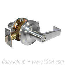 LSDA G2 Privacy Lever 2-3/8" Satin Chrome