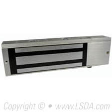 LSDA Mag 1200lbs 12/24V DC w/ Timer & Sensor Aluminum