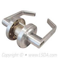 LSDA G2 Entry Madison Lever IC Less Latch Satin Chrome