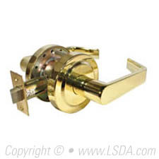 LSDA G2 Passage Madison Lever UL Bright Brass