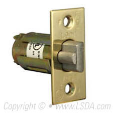 LSDA G2 Deadlatch UL 3-Hour Rated 2-3/4" f/300 Series Bright Brass