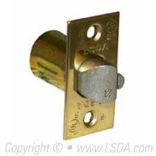 LSDA G2 Deadlatch UL 3-Hour Rated 2-3/8" f/300 Series Bright Brass