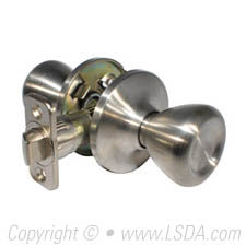 LSDA G3 Passage Lever 6-Way Latch Stainless Steel