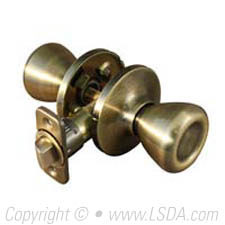 LSDA G3 Passage Lever 6-Way Latch Antique Brass