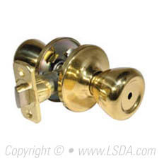 LSDA G3 Privacy Lever 6-Way Latch Bright Brass