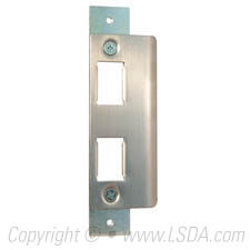 LSDA Strike Long f/ 4510 2 Hole Stainless Steel