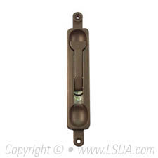 LSDA Flush Bolt 2 Screw Type Dark Bronze