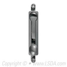 LSDA Flush Bolt 2 Screw Type Aluminum