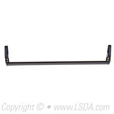 LSDA Concealed Vertical Rod Narrow Stile Exit Device Dark Bronze