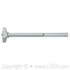 LSDA Rim Exit Device 36" Fire Rated Aluminum f/ PD921 Series