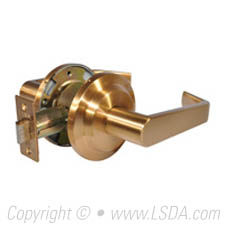 LSDA G2 Passage Lever 2-3/4" Satin Bronze